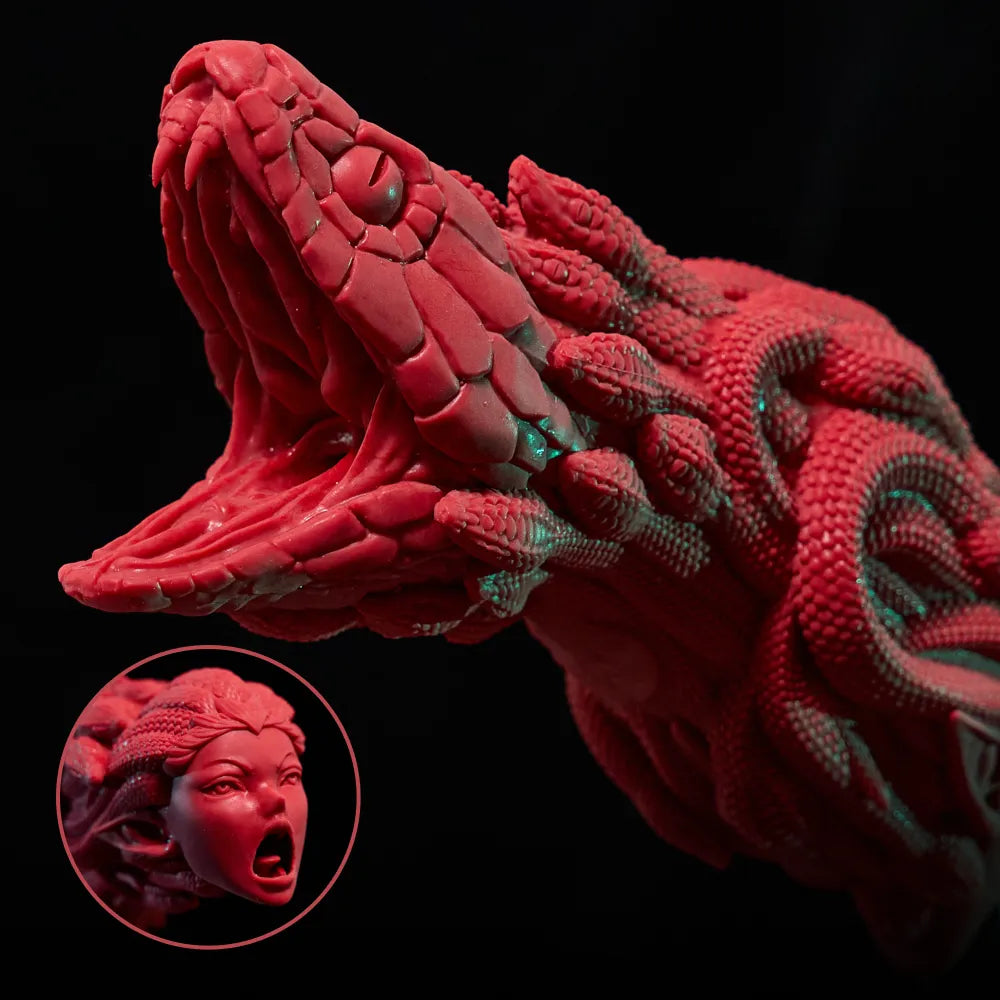 Image of Medusa: Snake Girl Hentai Onahole Hand-made Fantasy Sex Toy